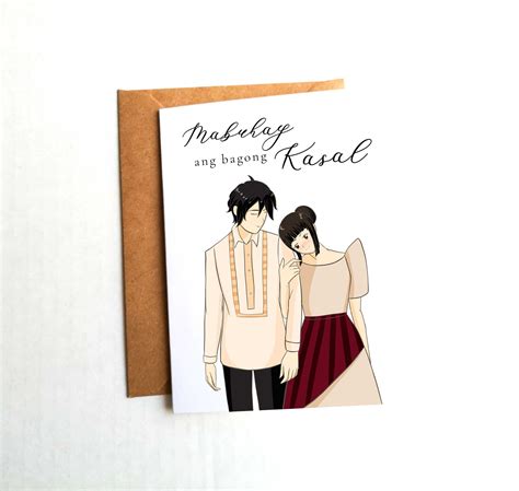 Tagalog Wishies / Greetings For Filipino Weddings.